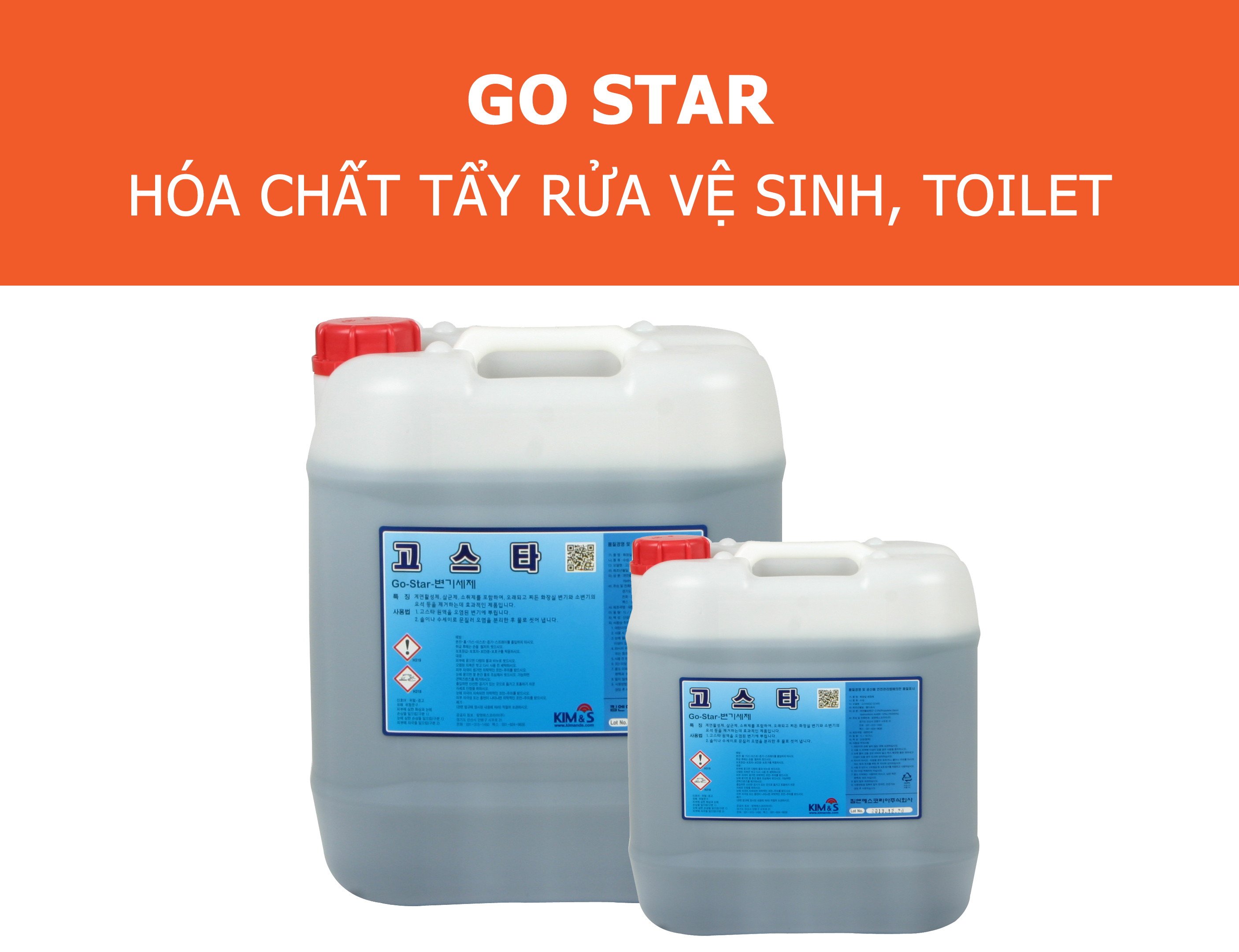 Go Star Hóa chất tẩy rửa vệ sinh, toilet